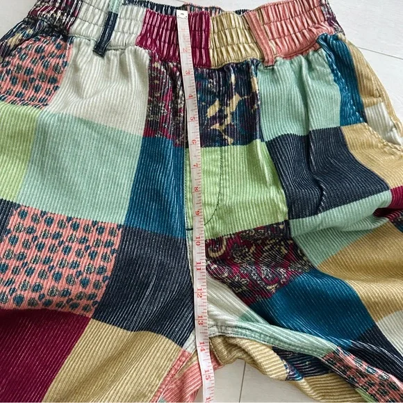 Urban Outfitters Multicolor Patchwork Zaria Cropped Pants - Picture 14 of 16